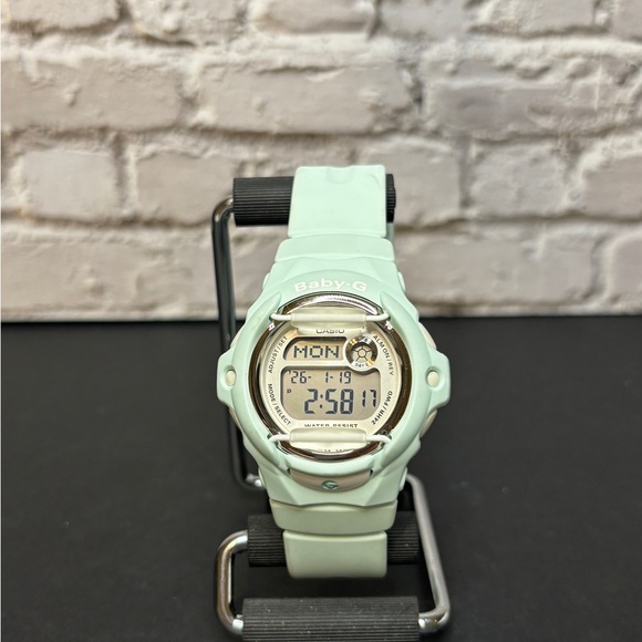 Casio Baby-G Light Green Digital Smartwatch NWOB